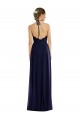 Tie Neck Lace Halter Pleated Skirt Bridesmaid Dress / Maxi Dress